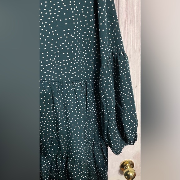 Amoretu Women’s Summer Tunic V Neck Flowy Swing Shift Dress - Picture 7 of 11